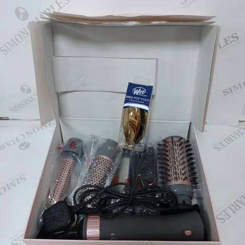 BOXED OPTI-BEAUTY HOT AIR-STYLER WITH ACCESSORIES 