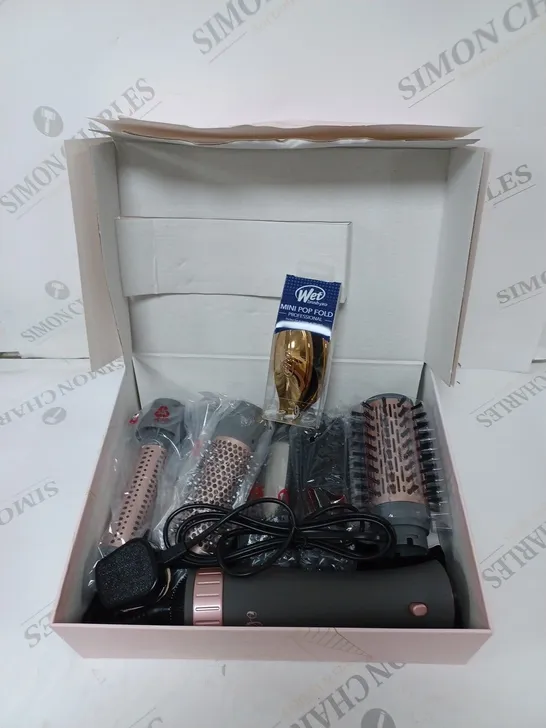 BOXED OPTI-BEAUTY HOT AIR-STYLER WITH ACCESSORIES 