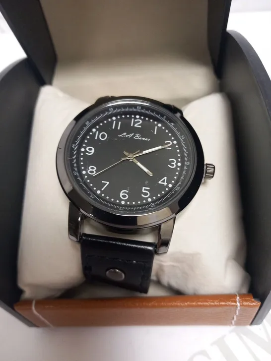 BOXED MENS LA BANUS FIELD WATCH – BRAND NEW IN BOX – 3ATM WATER RESISTANT