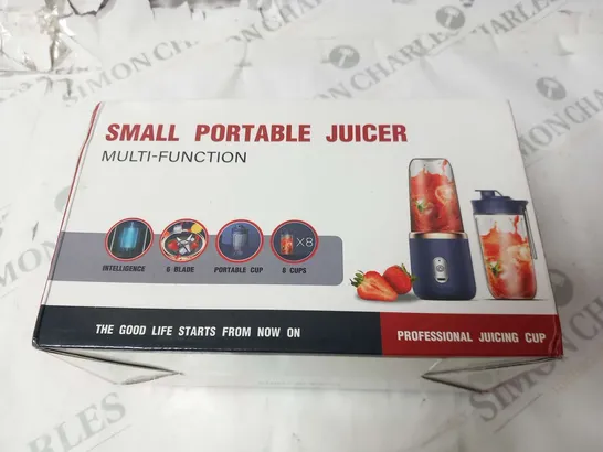 BOXED SMALL PORTABLE MULTI FUNCTION JUICER