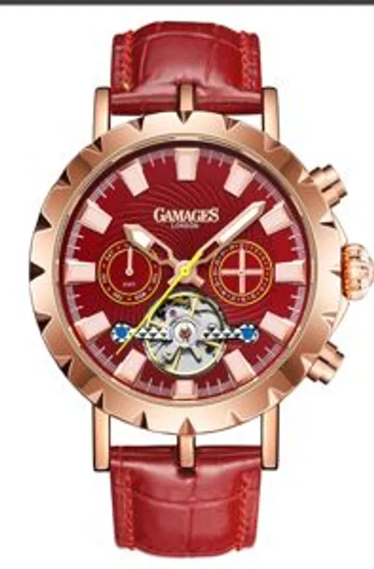 GAMAGES OF LONDON LIMITED EDITION HAND ASSEMBLED EXHIBITION RACER AUTOMATIC ROSE