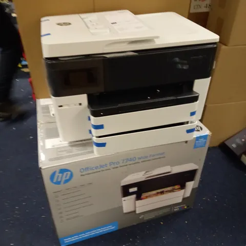 BOXED HP OFFICEJET PRO 7740 WIDE FORMAT PRINTER 