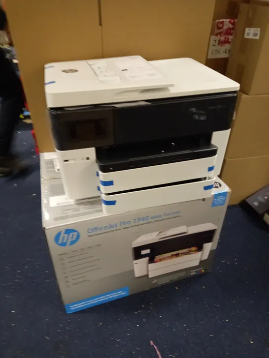 BOXED HP OFFICEJET PRO 7740 WIDE FORMAT PRINTER 