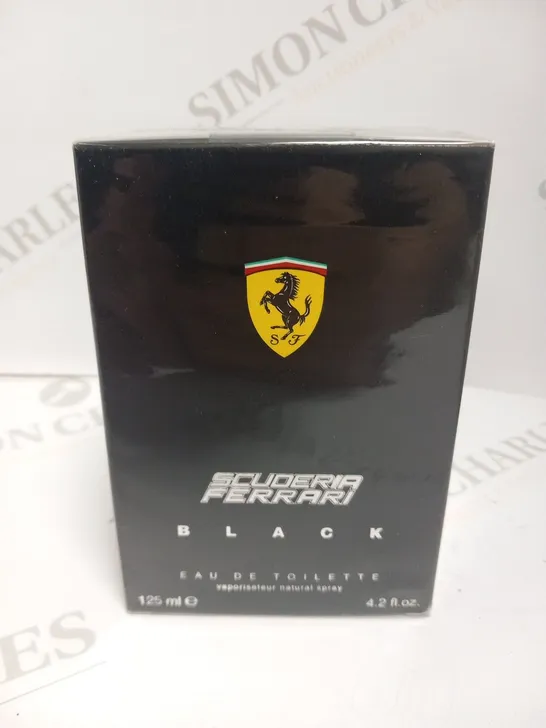 BOXED AND SEALED SCUDERIA FERRARI BLACK EAU DE TOILETTE 125ML