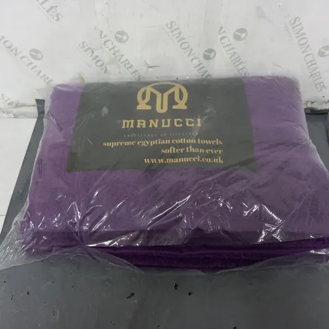 MANUCCI SUPREME EGYPTIAN COTTON TOWELS 