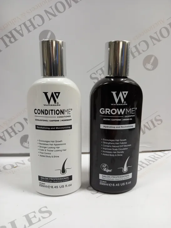 WATERMANS SHAMPOO & CONDITIONER SET SALON PROFESSIONAL  