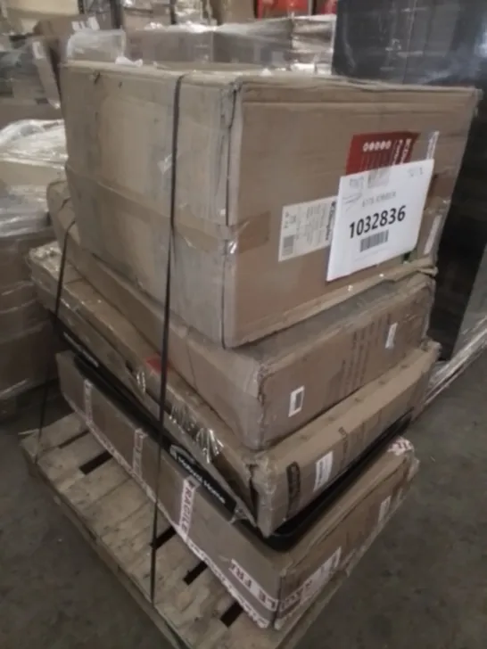 PALLET OF APPROXIMATELY 6 UNPROCESSED RAW RETURN HOUSEHOLD AND ELECTRICAL GOODS TO INCLUDE;