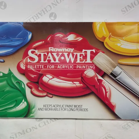 ROWNEY STAY WET PALETTE FOR ACRYLIC PAINTING