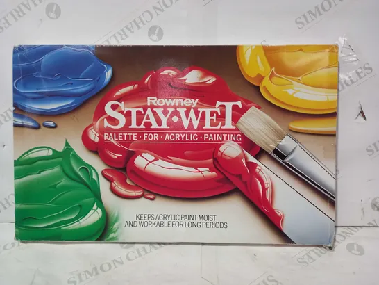 ROWNEY STAY WET PALETTE FOR ACRYLIC PAINTING