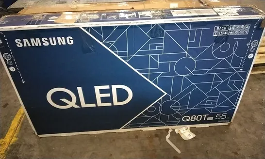 BOXED QLED SAMSUNG 55" Q80T TV 