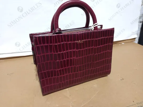 RADLEY LONDON ARLINGTON COURT SMALL MULTIWAY, MERLOT CROCODILE