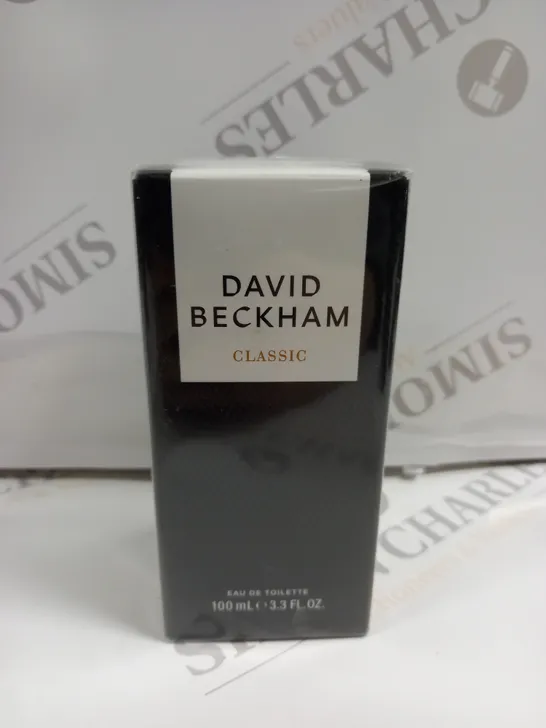 BOXED AND SEALED DAVID BECKHAM CLASSIC EAU DE TOILETTE 100ML