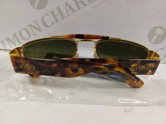 BOX OF APPROX 10 PAIRS OF STING 325 BROWN/ORANGE SUNGLASSES 