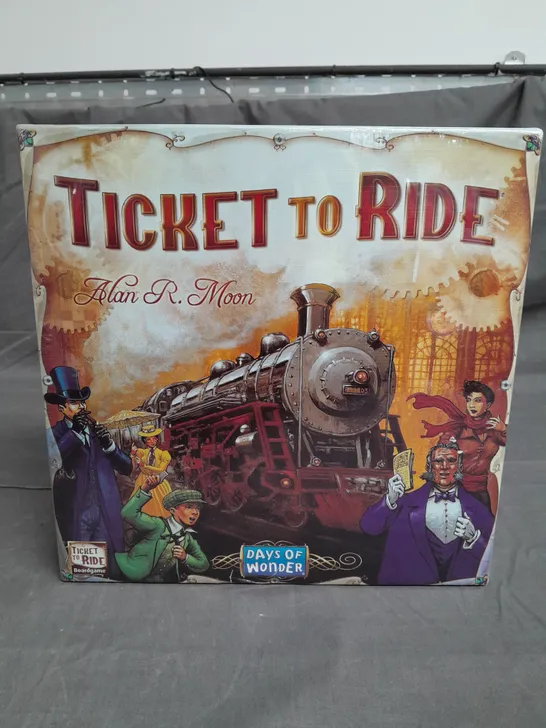 BOXED AND SEALED ALAN R. MOON TICKET TO RIDE