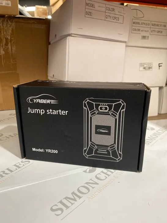 BOXED YABER JUMP STARTER YR200