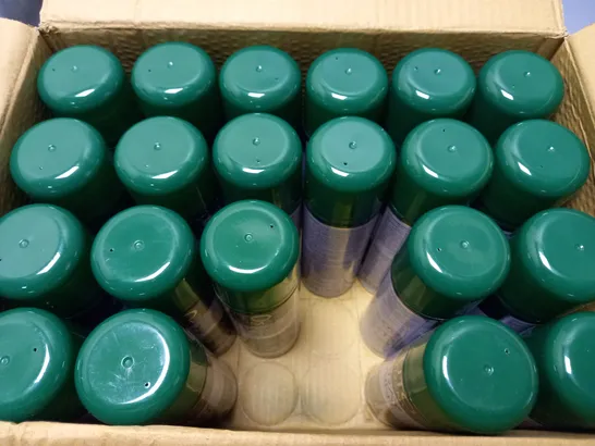 BOX OF 24 AUTO EXTREME SPRAY PAINT RACING GREEN 