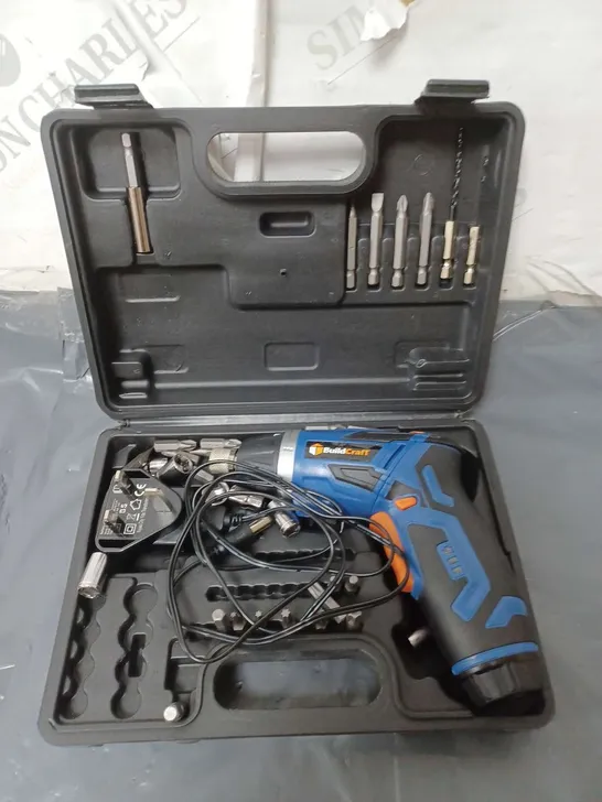 BUILDCRAFT 3.6V CORDLESS SCREWDRIVER