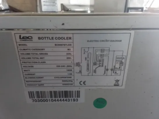 LEC  BOTTLE COOLER - BC90977STLED