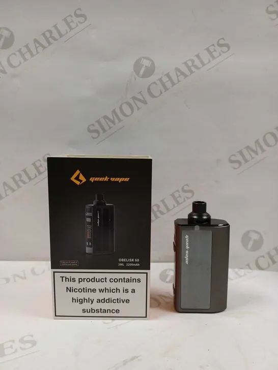 GEEKVAPE EBELISK 60 IN GUNMETAL 2200MAH