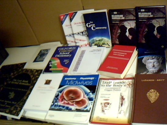 ASSORTMENT OF 16 NON FICTION BOOKS INCLUDING MEDICAL BOOKS AND OXFORD DICTIONARY