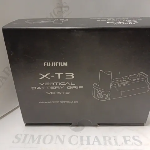 BOXED FUJIFILM X-T3 VERTICAL BATTERY GRIP (VG-XT3)