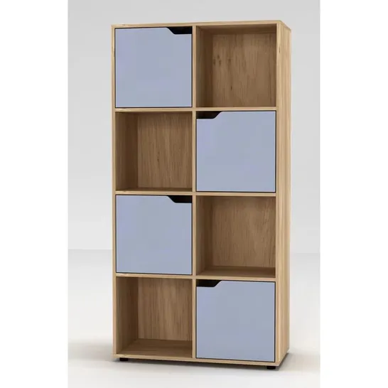 BOXED IMAD 119CM H × 60CM W CUBE BOOKCASE 