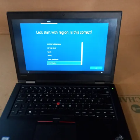 LENOVO THINKPAD X1 CARBON 8GB RAM LAPTOP WITH INTEL I-7