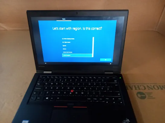 LENOVO THINKPAD X1 CARBON 8GB RAM LAPTOP WITH INTEL I-7