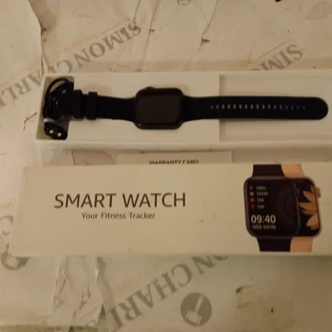 BOXED SMART WATCH FITNESS TRACKER WITH USB CABLE