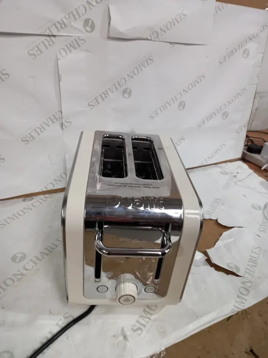 DUALIT CREAM 2-SLOT TOASTER