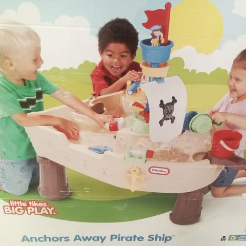 LITTLE TIKES ANCHORS AWAY PIRATE SHIP WATER TABLE - COLLECTION ONLY