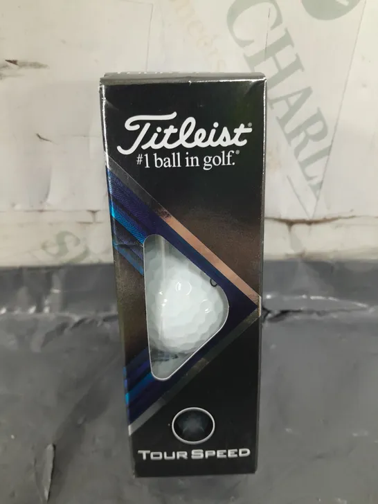 BOED TITLEIST TOUR SPEED WHITE (PACK OF 3) GOLFBALLS