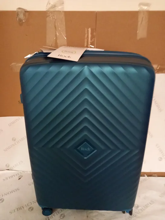 INFINITY 8 WHEEL HARDSHELL LARGE SUITCASE - TEAL RRP £109.99