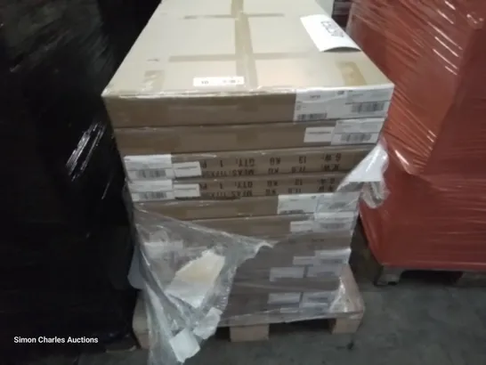 PALLET OF APPROXIMATELY 12 FLAT PACKED DESKS