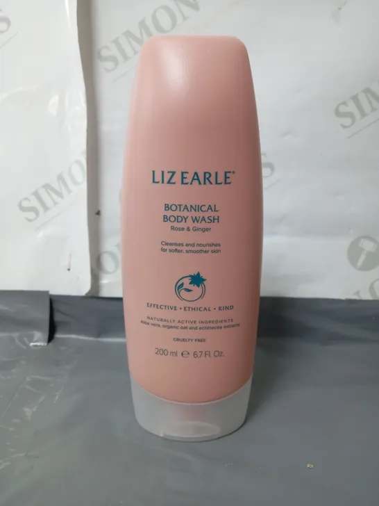 BOXED LIZ EARLE ROSE & GINGER BODY WASH 200ML