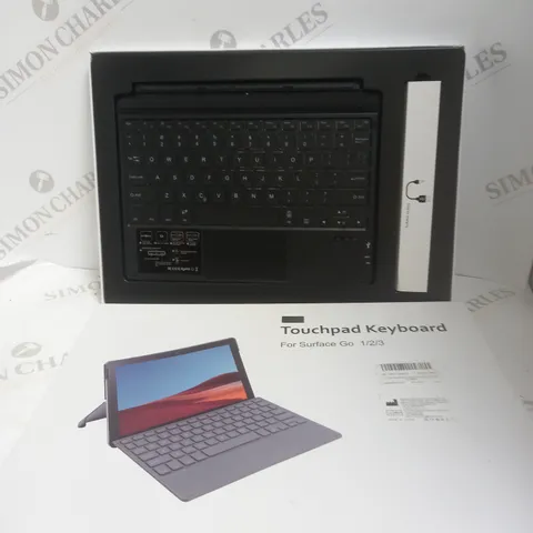 BOXED TOUCHPAD KEYBOARD FOR SURFACE GO 