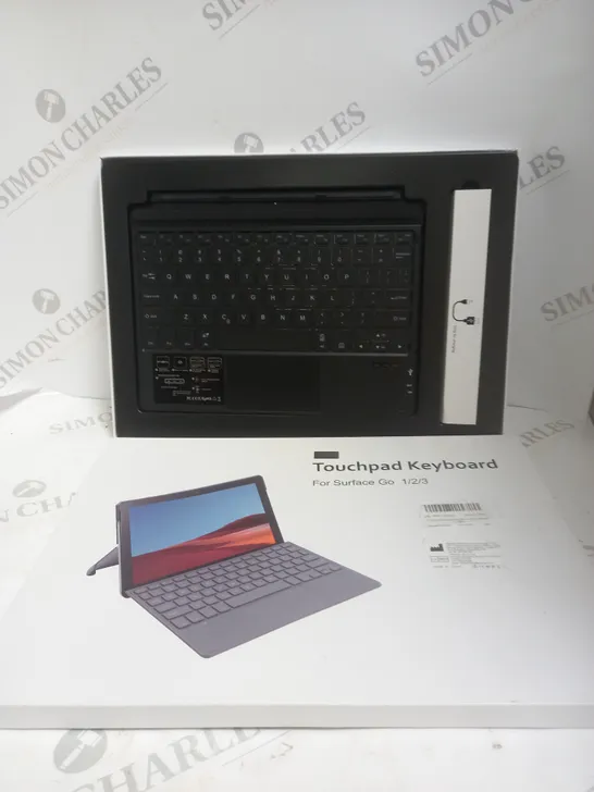 BOXED TOUCHPAD KEYBOARD FOR SURFACE GO 