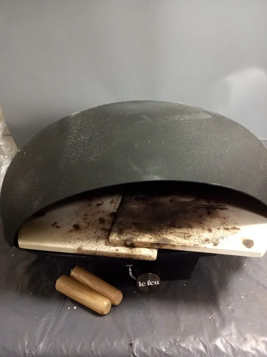 BOXED LE FEU TURTLE 2.0 PIZZA OVEN - COLLECTION ONLY