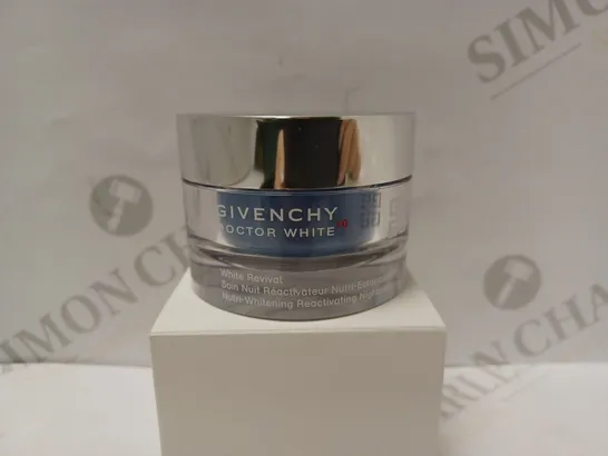 GIVENCHY DOCTOR WHITE10 NUTRI-WHITENING REACTIVATING NIGHTCARE 50ML TESTER 