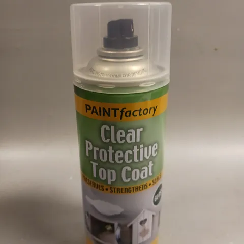 12 X PAINT FACTORY CLEAR PROTECTIVE TOP COAT GLOSS - COLLECTION ONLY 