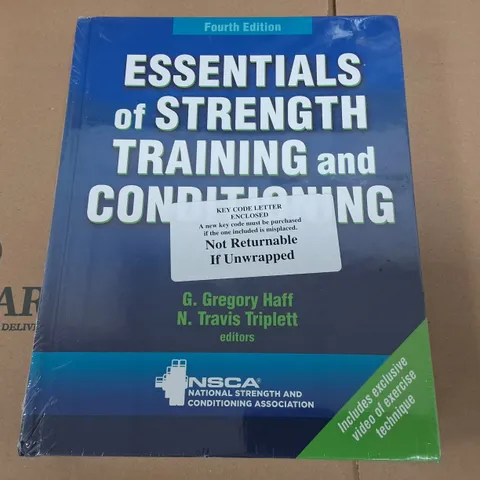 SEALED ESSENTIALS OF STRENGTH TRAINING AND CONDITIONING  FOURTH EDITION