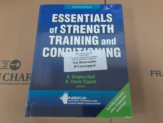 SEALED ESSENTIALS OF STRENGTH TRAINING AND CONDITIONING  FOURTH EDITION