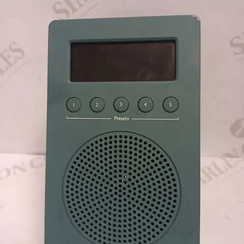 JOHN LEWIS SPECTRUM SOLO RADIO IN TEAL