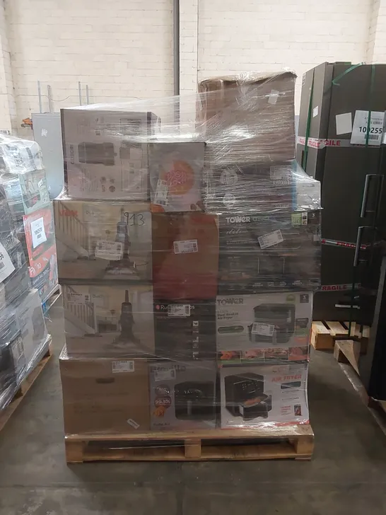 PALLET OF APPROXIMATELY 27 UNPROCESSED RAW RETURN HOUSEHOLD AND ELECTRICAL GOODS TO INCLUDE;