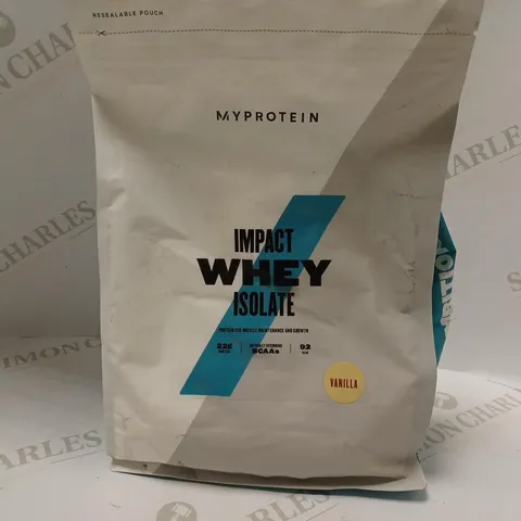 MYPROTEIN IMPACT WHEY ISOLATE VANILLA (1KG)