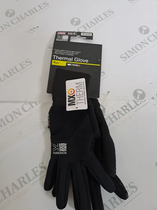 WOMENS KARIMOR THERMAL GLOVES SIZE XS