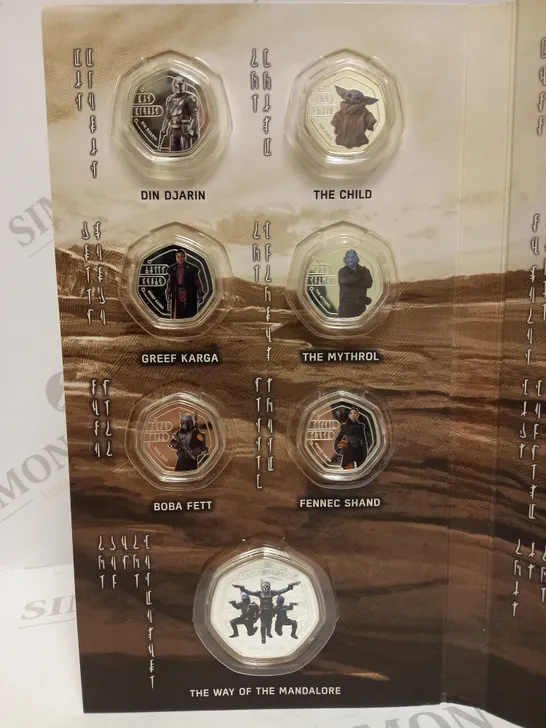 STARWARS THE MANDALORIAN OFFICIAL COLLECTORS COIN PACK 