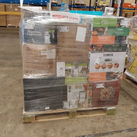 PALLET OF APPROXIMATELY 45 UNPROCESSED RAW RETURN HOUSEHOLD AND ELECTRICAL GOODS TO INCLUDE;