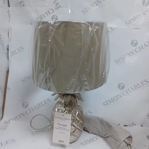 BOXED LAURA ASHLEY PINEAPPLE TABLE LAMP