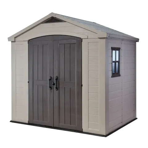 BOXED KETER MAINTENANCE FREE SHED